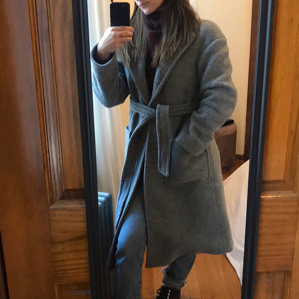 100% WOOL J. CREW COAT